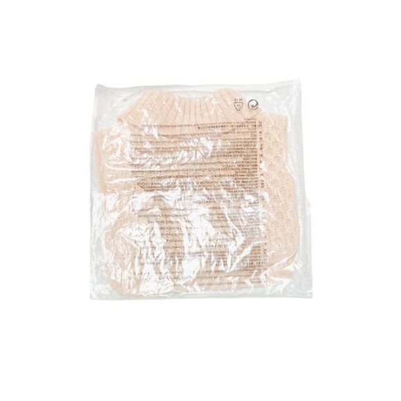 NEW H&M Rib-Knit Turtleneck Collar Powder Pink - Picture 5 of 5